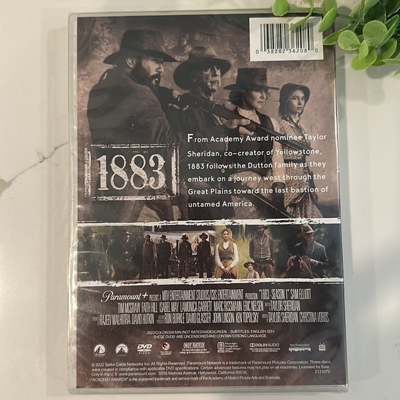 Yellowstone 1883 season one Paramount plus DVD NEW  Sealed - Picture 2 of 4